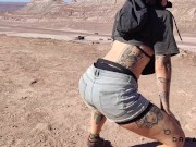 Preview 2 of A PORN ON WORLD'S MOST ARID DESERT - ATACAMA DESERT VLOG PORN 1