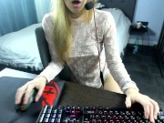 Preview 1 of Russian girl-streamer fucked on the broadcast for CS:GO