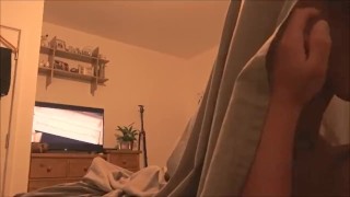 Mom wakes up step son and rides him and gets fucked then leaves his room 