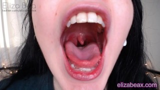 Upclose Uvula and Saying Ahhhh