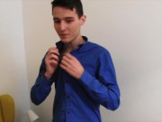 Preview 6 of CZECH HUNTER 494 -  Skinny Twink Needs Cash So Agrees To Be Fucked