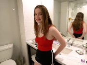 Preview 1 of Real Hot 19 Year Old Hazel Moore Gets Fucked