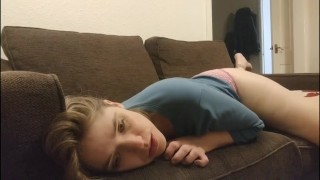 Shy Girl Has an Intense Orgasm For You. FIRST VIDEO
