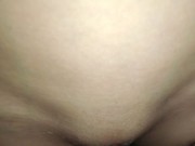 Preview 2 of Cunt of a Russian teen close up, cumshot on her body