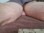 Preview 6 of British hairy twink receives first erotic massage with happy ending