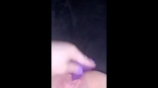Slutty teen moaning loud and cumming 4 times!!