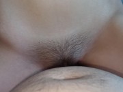 Preview 5 of Crempie in stepsister's hairy pussy