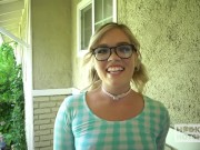 Preview 5 of Curvy  blonde slut Katie Kush gets fucked nasty by date