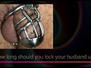 Preview 5 of Guide to Chastitiy for Keyholders 01 (Tease and Denial) - male chastity