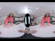 Preview 1 of WETVR Brunette Leaks Cum All Over Big Dick In VR