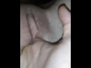 Preview 2 of Submissive Trans Twink Fingering Teaser, really wet pussy.
