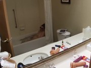 Preview 4 of Big tit mom has orgasm in bath