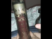 Preview 1 of Penis pumping till it hurts