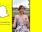 Preview 3 of Snapchat by Jeny Smith: Wet Pantyhose, public flashing, etc