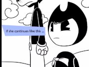 Preview 4 of Bendy in Female Cathastrophe - Animated comic