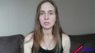 RUSSIAN FEMDOM PART 2: PORN STAR ANSWERS QUESTIONS ABOUT STRAP-ON & FISTING