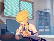 Preview 1 of Fate/Grand Order — Artoria Pendragon (Lancer) makes you cum 3 times