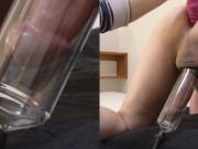 Preview 4 of Prostate massage milking with pump and dildo