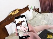 Preview 2 of SIS.PORN. Girl wants sex so bad that lets stepbro fuck her on the bed