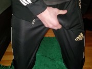 Preview 6 of I cum on my Adidas track pants