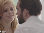 Preview 3 of EroticaX - Curvy Redhead Penny Pax Fucks Her Therapist