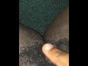 Preview 1 of ftm bear shows and jerks off microdick/big clit