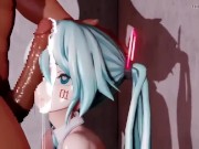 Preview 2 of hatsune miku really likes milk