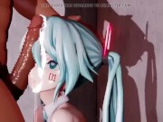 Preview 5 of hatsune miku really likes milk