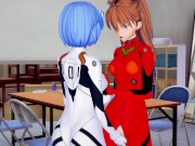 Asuka Futa - Neon Genesis Evangelion Futa Rei x Asuka Hentai | free xxx mobile videos -  16honeys.com