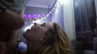 My sexy young wife loves deepthroat - Hardcore Teen Facefuck