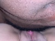 Preview 1 of BBC gave a  white phat juicy pussy a creampie
