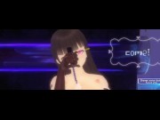 Preview 6 of VR Futanari Sexaroid Momiji 3D Hentai Pegging Urethra Cowgirl Threesome