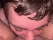 Preview 5 of Princess Moans while Daddy Devours Her Pussy
