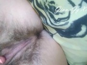 Preview 5 of hairy pussy finished with a squirt and splattered the screen GinnaGg