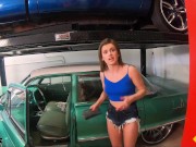 Preview 2 of Roadside - Mechanic Tricks His Female Customer Into Sex