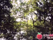 Preview 4 of Hot LATINA MILF Zara Mendez FUCKED at lake in Germany! (ENGLISH) Dates66