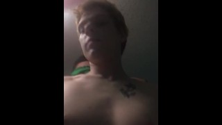 Buddy comes for a BJ, gets his ass pounded. 