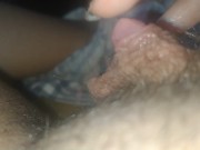 Preview 6 of Extreme close up on my huge clit head pulsating