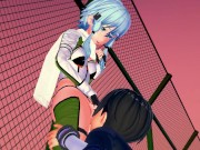 Preview 1 of Sword Art Online Kirito x Sinon Hentai