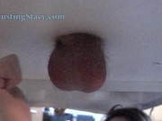 Preview 3 of Super Slow Motion Balls Punching Trailer, Gloryhole Table Ballbusting