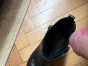 Preview 3 of Pee and cum in roommate's shoes while she's not at home