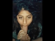 Preview 2 of cute Indian girl suck big dick ever
