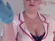 Preview 1 of Nurse Katy Churchill Gives A Handjob - Coronavirus COVID-19 Pandemic Porn