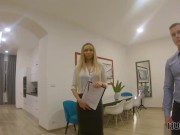Preview 2 of HUNT4K. Man rents an apartment and fucks a blonde immediately