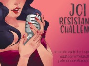 Preview 1 of JOI Resistance Challenge - Dirty Talk - Erotic Audio Roleplay