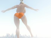 Preview 6 of Mercy's mega holiday (giantess growth)
