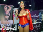 Preview 2 of Romi Rain with Inked Angels at Exxxotica NJ 2016