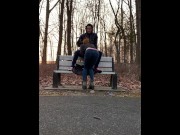 Preview 3 of Public Park Fuck During Covid