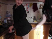 Preview 2 of Nice Fuck in the Kitchen before Diner