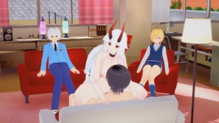 Fate / Grand Order Hentai 3D (Gangbang) -Tomoe Gozen